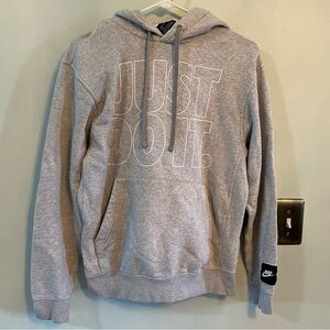 Nike Just Do It grey hoodie small